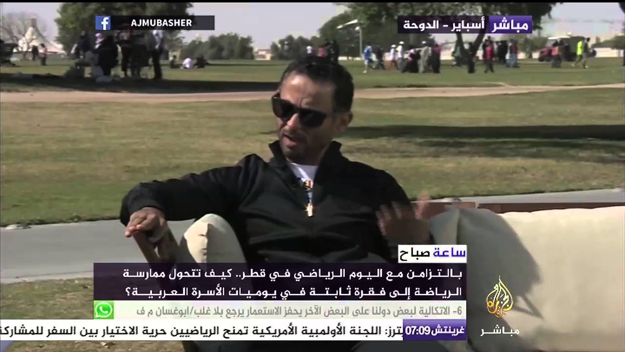 لقاء مع محمد خليفة السويدي الرئيس التنفيذي لمؤسسة أسباير في ساعة صباح