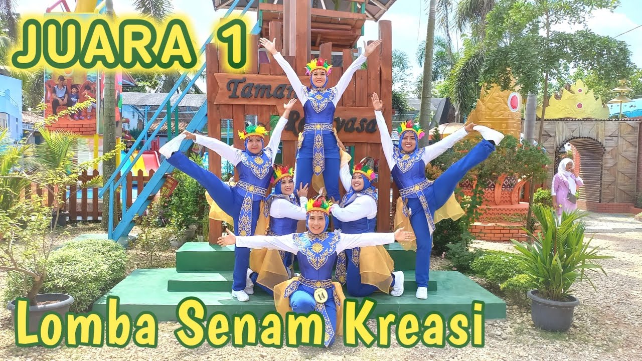 SS Prambos JUARA 1 Lomba Senam Kreasi OJO DIBANDINGKE dalam Rangka Ulang Tahun Taman Rekayasa ke-2
