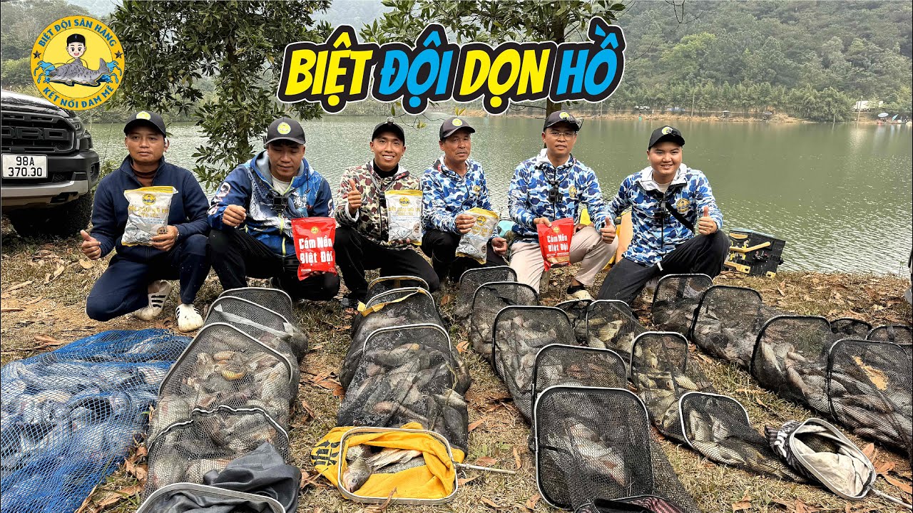 Thử Thách Câu 1 Tạ Rô Phi Ở Hồ Bán Tự Nhiên - Sóc Sơn HN