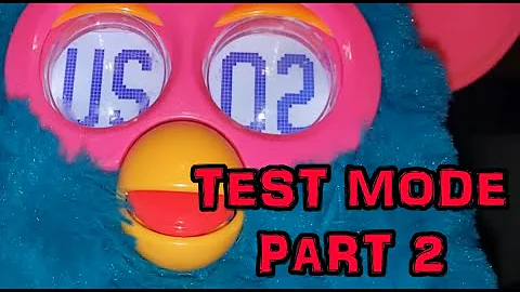 Furby Boom/2012 test mode - Part 2