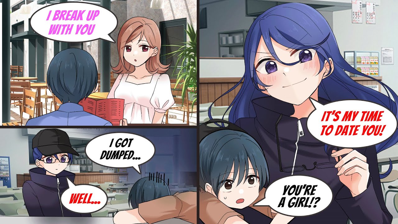 ［Manga dub］I got dumped by my girlfriend so I talked to my male friend but...