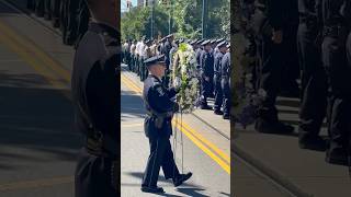 CMPD and MSCO 2026 Wreath Laying Ceremony at the Fallen Officers Memorial in Charlotte, NC.. #Shorts