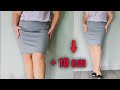 💥How to lengthen a skirt, when there is no Extra Fabric in the same color