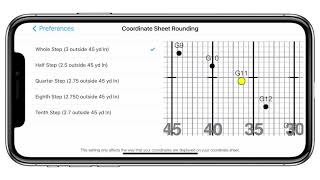 How to Change the Coordinate Sheet Rounding in UDBapp