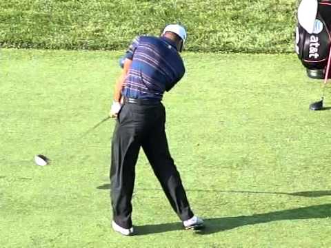 Tiger Woods back view 2009 Hazeltine PGA Championships