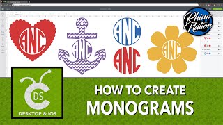 Celebrity How To Create Monograms | Cricut Design Space Profile