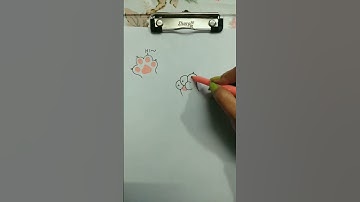 cat paw drawing #catdrawing #art