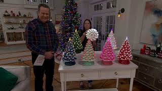 Mr. Christmas 18" Ceramic Nostalgic Tree on QVC
