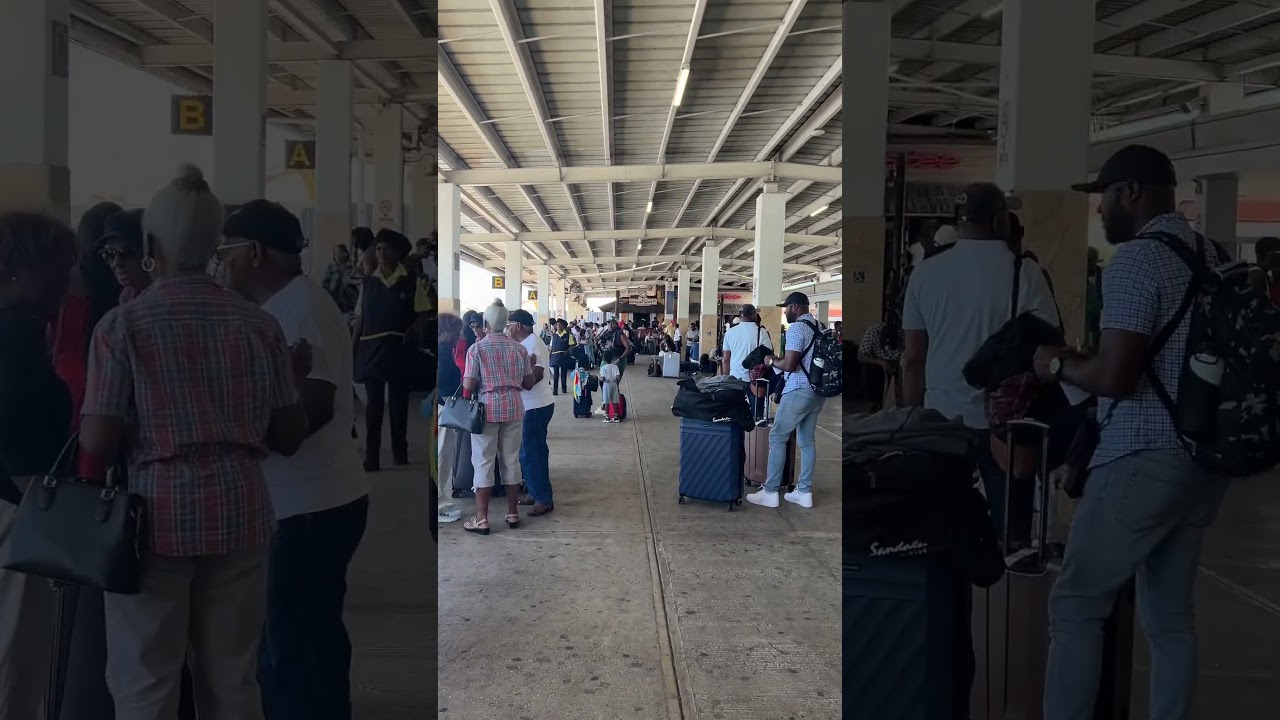 EPIC‼️THE Busiest Airport in Jamaica🇯🇲Sangsters Airport 