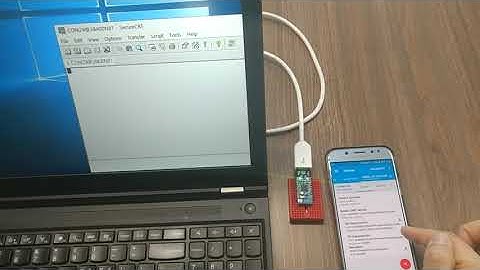 BLE Uart example with nRF52840 Dongle (BLE 5.0)