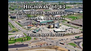 Famous Highway 61-43 Construction, Winona, MN, 5-13-22 Profile