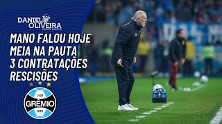 MANO TROCA MENSAGENS COM REPÓRTER. RESCISÕES. MEIA VOLTA AOS PLANOS. 3 CONTRATAÇÕES