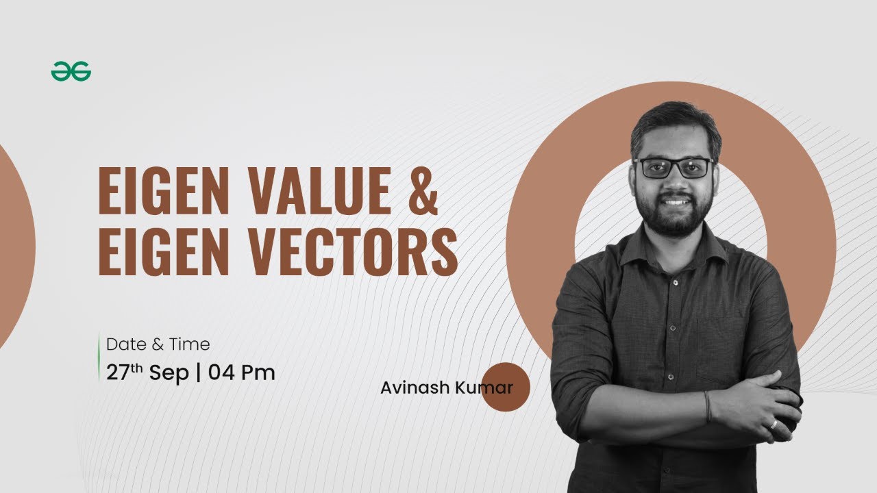 Eigen Value and Eigen Vectors | GATE Data Science and Artificial Intelligence I | GATE 2024