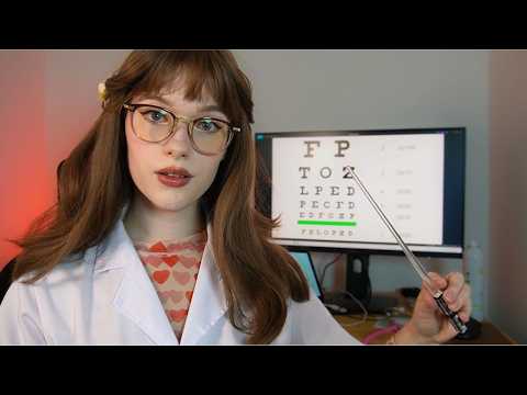 ASMR: Cranial Nerve Examination, Doctor RP for sleep