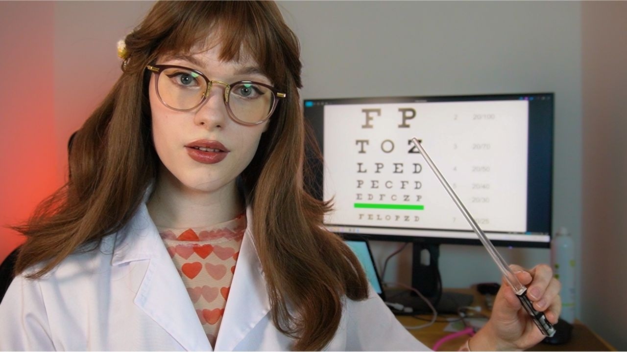 ASMR: Cranial Nerve Examination, Doctor RP for sleep