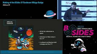 BSidesSF 2023 - Making of the BSides SF Astronaut Badge (Abhinav SP) by Security BSides San Francisco 223 views 1 year ago 21 minutes