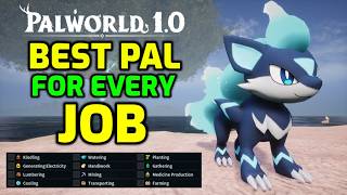 Palworld: Best End Game Base Pals in 1.0 | Best Pal For Every Work Suitability