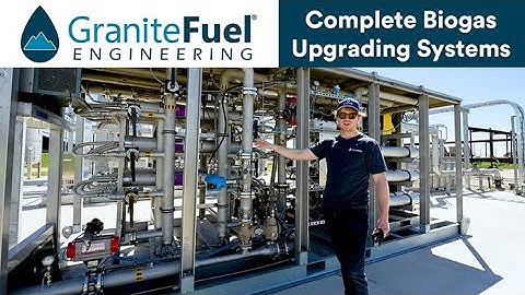 Biogas RNG Plant - 3-Stage Membrane System feat. #EvonikMembranes