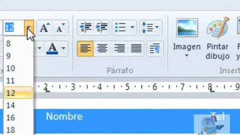 Como escrever por cima da imagem no WordPad?
