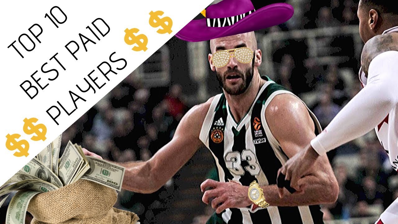 EUROLEAGUE TOP 10 BEST PAID PLAYERS 2019 YouTube