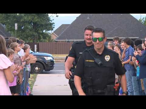 Hellstern Middle School hosts annual Heroes Breakfast for local first responders