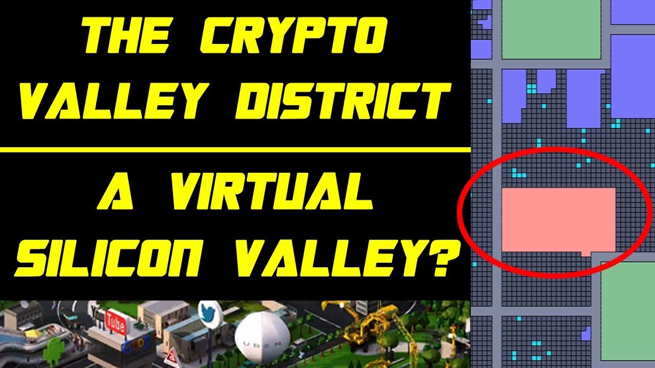 The Crypto Valley District | Decentraland District Guides