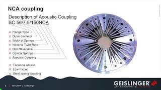 TVS 2017 | Presentation Geislinger GmbH – Influence of damping factors on coupling applications by GEISLINGER GmbH 7,450 views 6 years ago 18 minutes