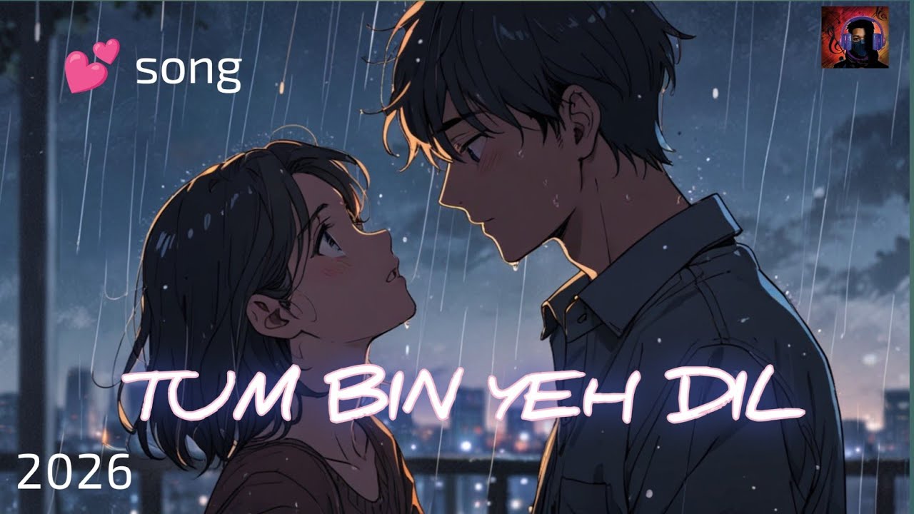 Tum Bin Yeh Dil। (Official Hindi audio) Animated love video song 2026