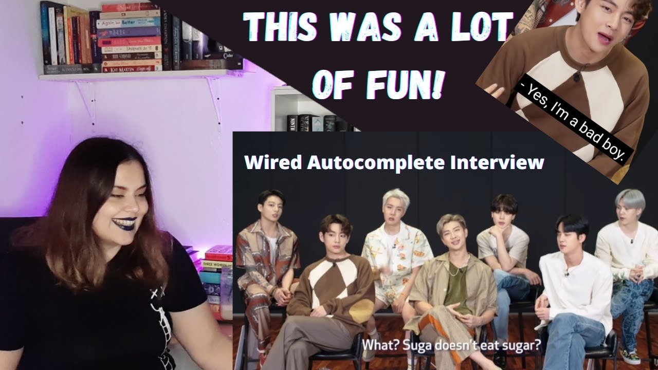 BTS does the Wired Autocomplete Interview || REACTION