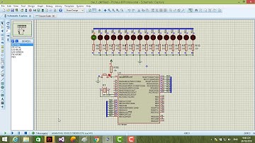 Bài tập 1-Dùng vi điều khiển PIC 16F887 giao tiếp với 16 led đơn dùng 2 port B và C