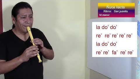 Thumbnail of ÑUCA LLACTA San juanito en Flauta dulce