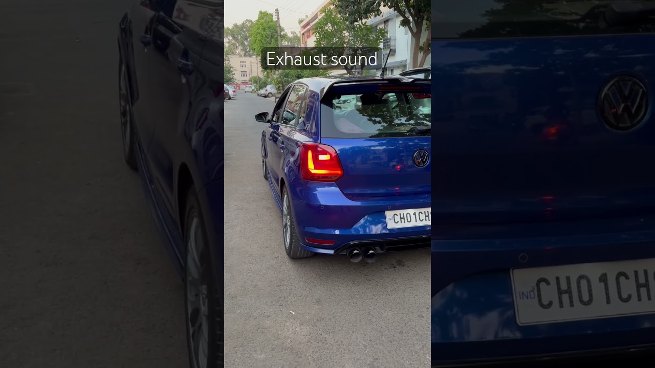 VW Polo 1.0tsi exhaust Sound 