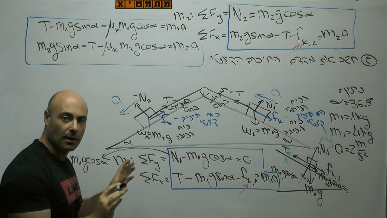 פיזיקה - מכניקה - בגרות 2020 - תרגיל 2