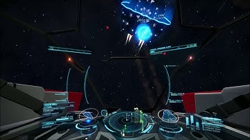 Elite Dangerous Python Wrestling in a Vulture