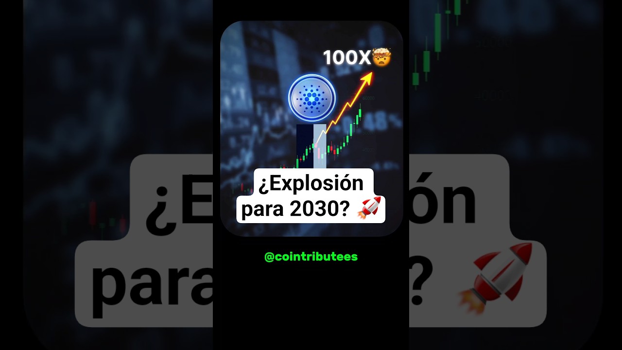 El fundador de Cardano dice: ¡El ETF es inevitable! ADA podría 100x para 2030 🚀 