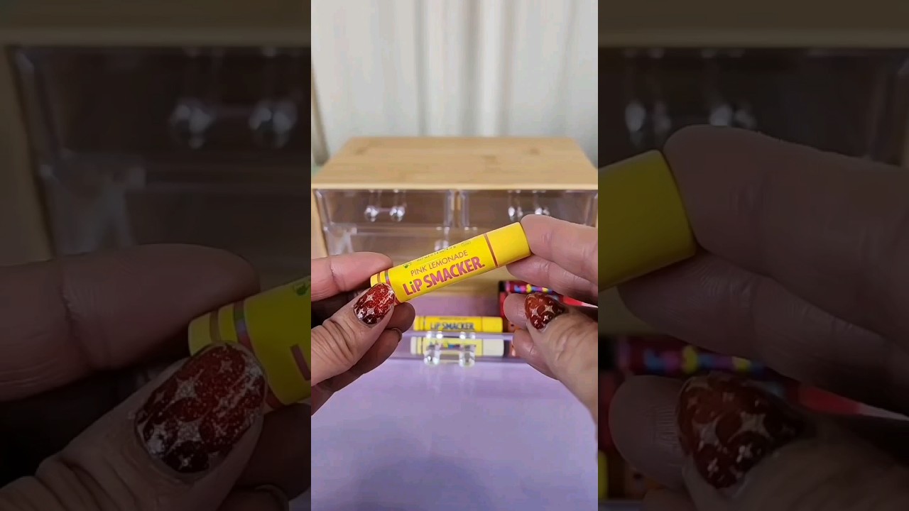 Organized Lip Balm Collection #1