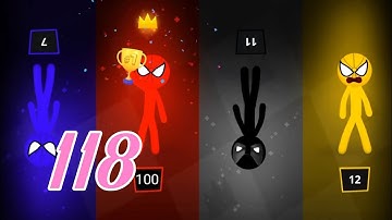 Stickman Party - Gameplay Part 118 Tournament Mode 1 2 3 4 Players Free Random MiniGames Update