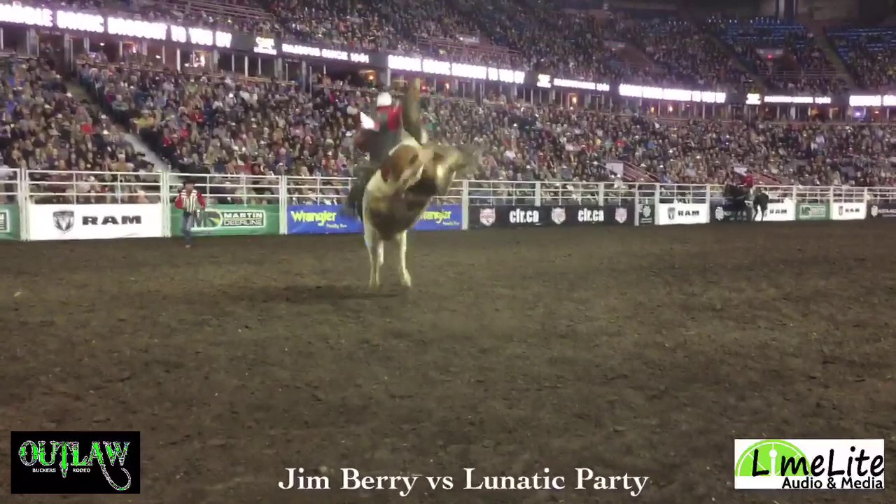 Jim Berry Gets His Turn On Outlaw Buckers' Lunatic Party
