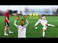 DAVID BECKHAM VS ZIDANE FOOTBALL CHALLENGE