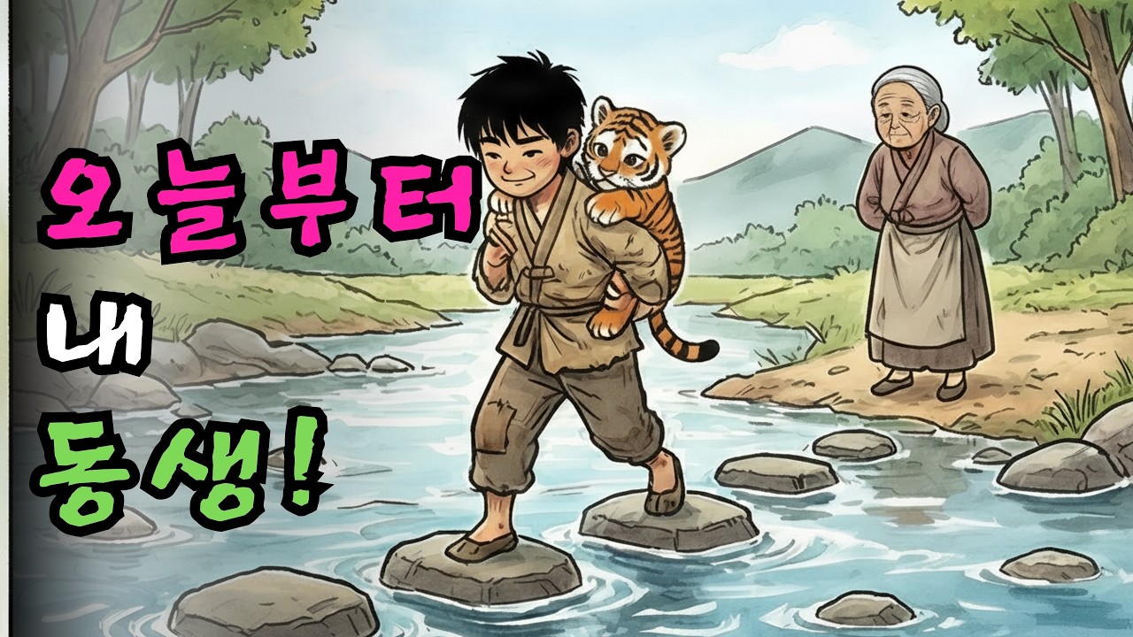 탐욕에 눈먼 삼촌은 엄동설한에 내쫓았고, 은혜 입은 호랑이는 천종산삼으로 보답했다 | 민담·전설·옛날이야기·일화