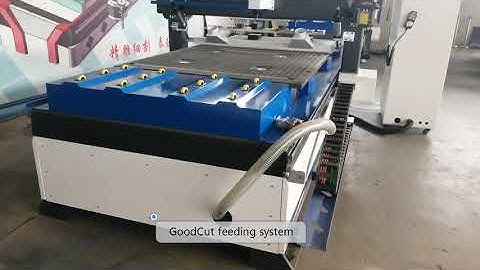 GoodCut 1325 Size ATC CNC Router with Liner Tool Changer Vacuum Absorbed Table for Wood Woorking