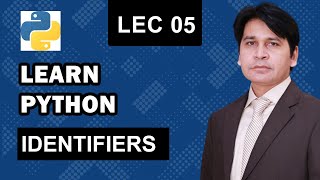 5. Python Identifiers | Python Tutorial For Beginners In Urdu | vez learning