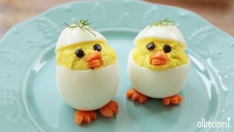 How to Make Easter Chick Deviled Eggs | Allrecipes