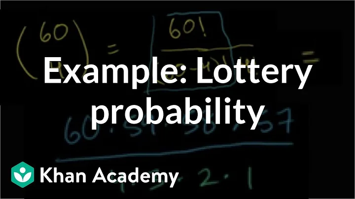 Example: Lottery probability | Probability and combinatorics | Precalculus | Khan Academy - DayDayNews