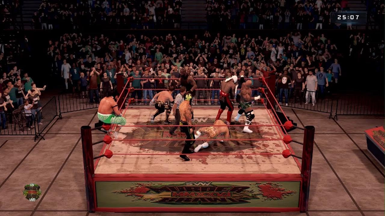 SVW: MurderBrawl |  SlimeGate/SlimeVille World Heavyweight Championship 8 Men Match