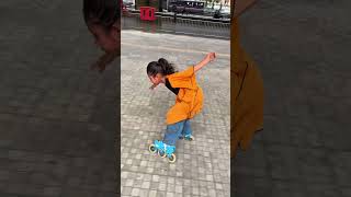 Skating stunt,don’t try it without any training #skating #skills skater #skateboarding #rollerblade