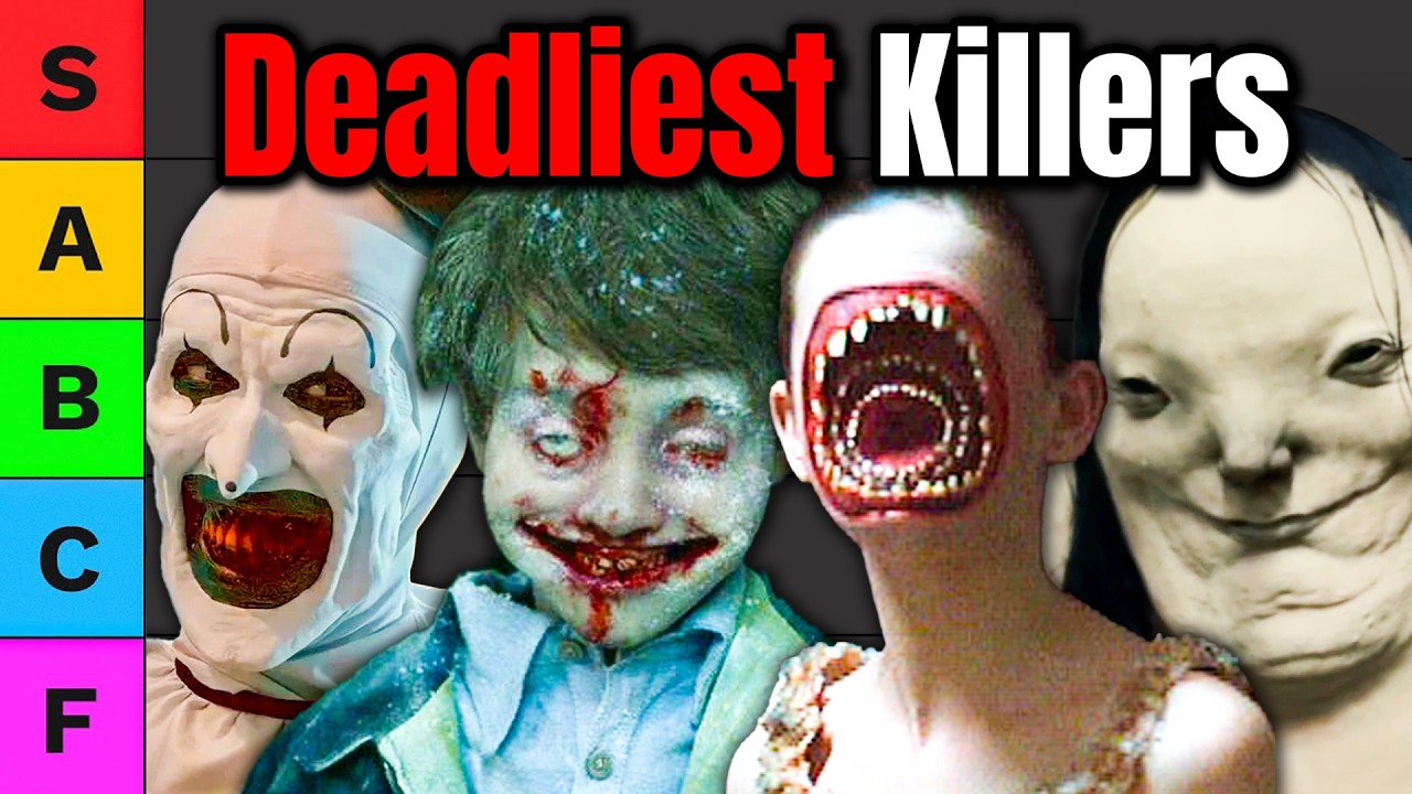 I Ranked Horror's DEADLIEST Killers, You WON'T SURVIVE Them