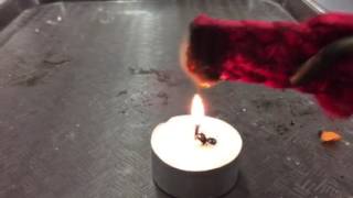 Fiber C (Jute) Burn Test
