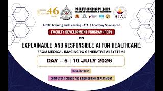 MJCET AICTE ATAL FDP 2026 Day 5 | T-Hub Industrial Visit & LLMs in Healthcare