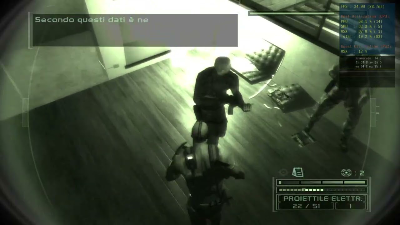 Splinter Cell Chaos Theory PS3 EMU Attico Speedrun in 